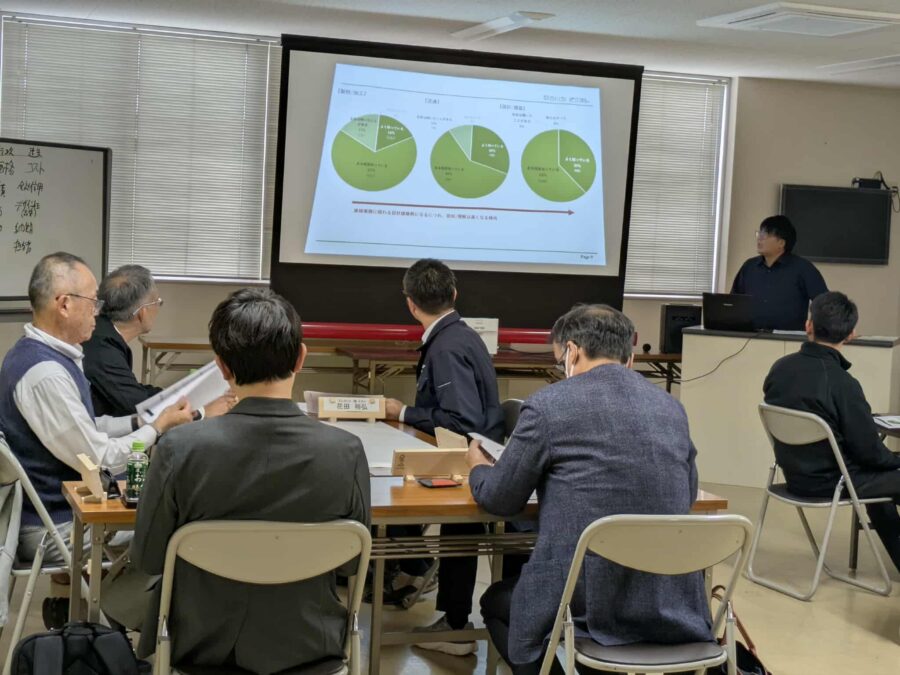 2025/11/4浜松地域FSC・CLT 利活用推進協議会 木材利用連携部会の風景